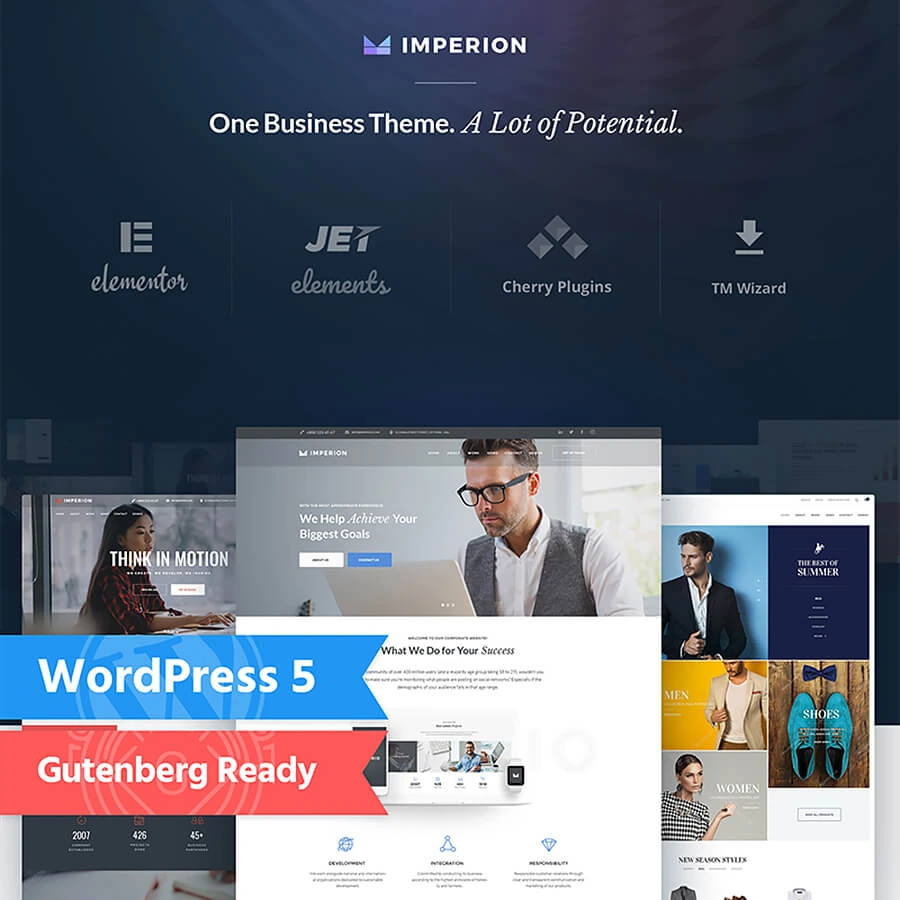 Business Marketing WordPress Theme