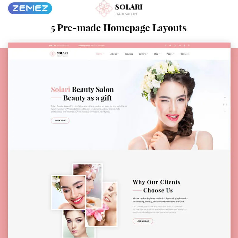 Solari - Bootstrap Templates