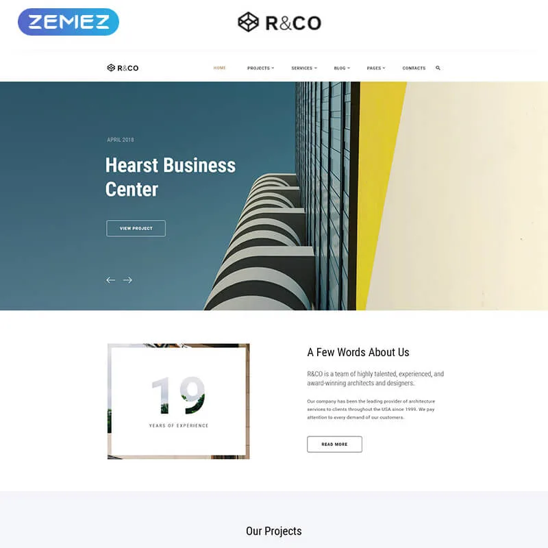 R&Co - Bootstrap Templates