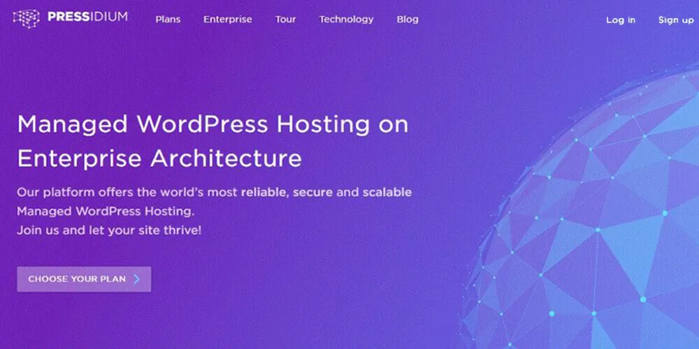 Pressidium - WordPress hosting