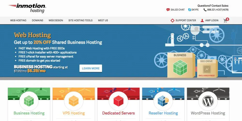In –Motion - WordPress hosting
