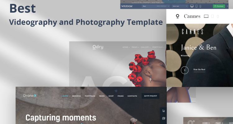 Best Videography and Photography template for WordPress website 2020 1 Videography and Photography template for WordPress website 2020