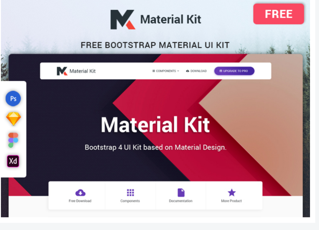 Top 10 Free and premium Bootstrap UI Kit 2020