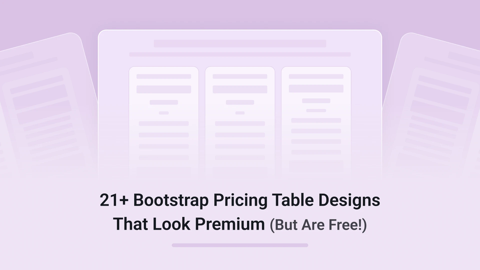 21+ Free Bootstrap Pricing Table Examples for Every Website in 2025 1 Free Bootstrap Pricing Table Examples for 2025