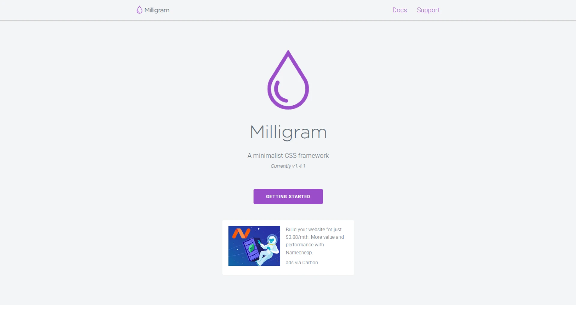 Milligram