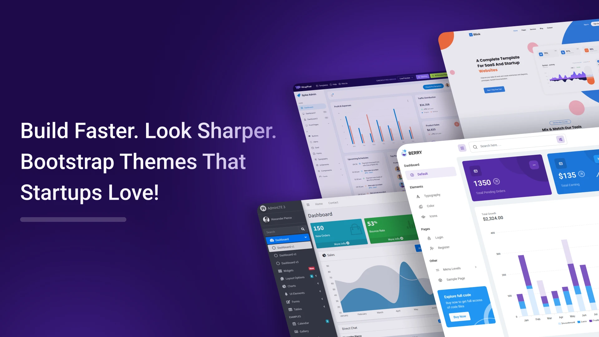 Bootstrap Themes for Startups 2025